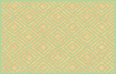 Halı banyosu ve Rug Boho tarzı, dokunmuş doku ve efektli etnik tasarım deseni.