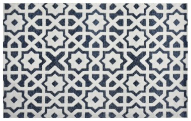 Halı banyosu ve Rug Boho tarzı, dokunmuş doku ve efektli etnik tasarım deseni.