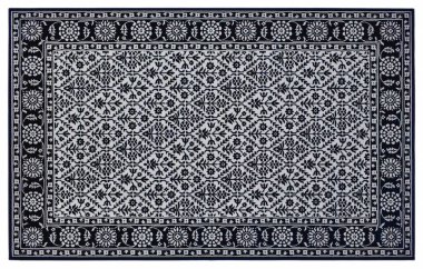 Halı banyosu ve Rug Boho tarzı, dokunmuş doku ve efektli etnik tasarım deseni.