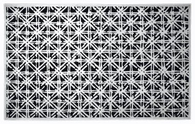 Halı banyosu ve Rug Boho tarzı, dokunmuş doku ve efektli etnik tasarım deseni.