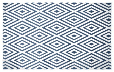 Halı banyosu ve Rug Boho tarzı, dokunmuş doku ve efektli etnik tasarım deseni.