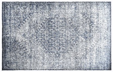 Halı banyosu ve Rug Boho tarzı, dokunmuş doku ve efektli etnik tasarım deseni.