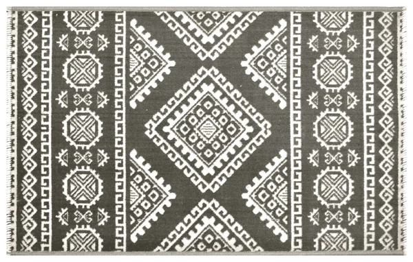 Tapis Bain Tapis Tapis Style Boho Motif Conception Ethnique Avec — Photo