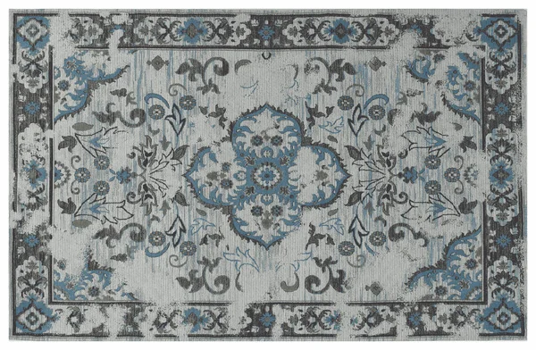 Halı banyosu ve Rug Boho tarzı, dokunmuş doku ve efektli etnik tasarım deseni.