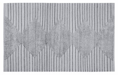 Halı banyosu ve Rug Boho tarzı, dokunmuş doku ve efektli etnik tasarım deseni.