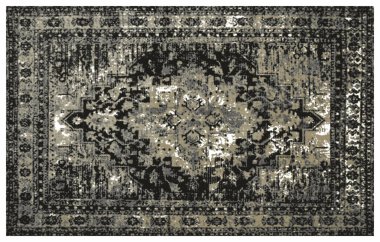 Halı banyosu ve Rug Boho tarzı, dokunmuş doku ve efektli etnik tasarım deseni.