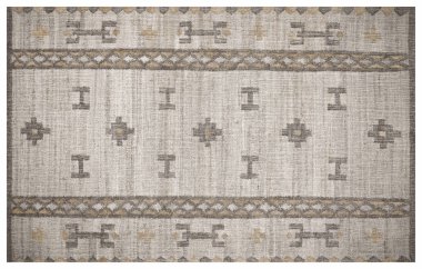 Halı banyosu ve Rug Boho tarzı, dokunmuş doku ve efektli etnik tasarım deseni.