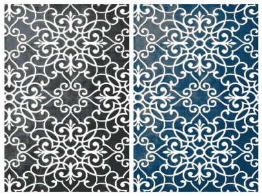 Halı banyosu ve Rug Boho tarzı, dokunmuş doku ve efektli etnik tasarım deseni.