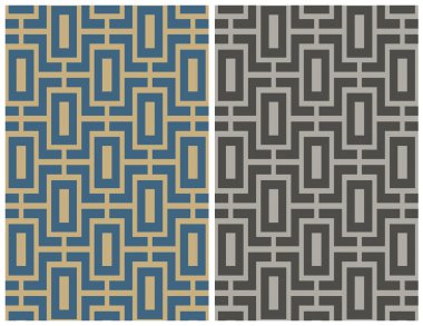 Halı banyosu ve Rug Boho tarzı, dokunmuş doku ve efektli etnik tasarım deseni.