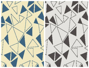 Halı banyosu ve Rug Boho tarzı, dokunmuş doku ve efektli etnik tasarım deseni.