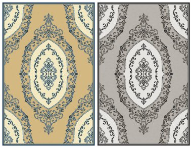 Halı banyosu ve Rug Boho tarzı, dokunmuş doku ve efektli etnik tasarım deseni.