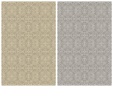 Halı banyosu ve Rug Boho tarzı, dokunmuş doku ve efektli etnik tasarım deseni.