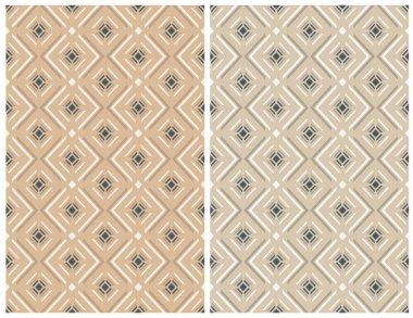 Halı banyosu ve Rug Boho tarzı, dokunmuş doku ve efektli etnik tasarım deseni.