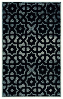 Halı banyosu ve Rug Boho tarzı, dokunmuş doku ve efektli etnik tasarım deseni.