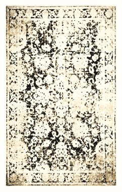 Halı banyosu ve Rug Boho tarzı, dokunmuş doku ve efektli etnik tasarım deseni.