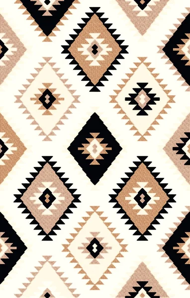 Carpet Bathmat Rug Boho Style Ethnic Design Pattern Distressed Woven — Stock Photo, Image