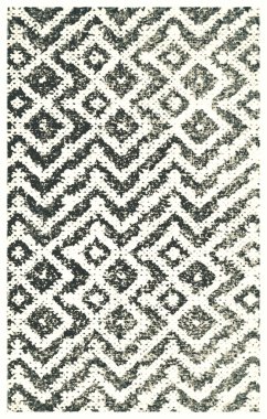 Halı banyosu ve Rug Boho tarzı, dokunmuş doku ve efektli etnik tasarım deseni.