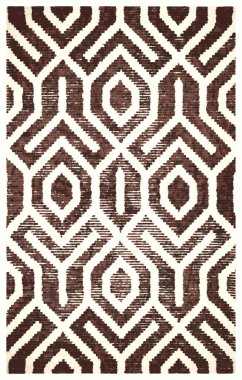 Halı banyosu ve Rug Boho tarzı, dokunmuş doku ve efektli etnik tasarım deseni.