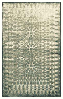 Halı banyosu ve Rug Boho tarzı, dokunmuş doku ve efektli etnik tasarım deseni.