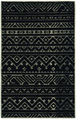 Halı banyosu ve Rug Boho tarzı, dokunmuş doku ve efektli etnik tasarım deseni.