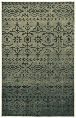 Halı banyosu ve Rug Boho tarzı, dokunmuş doku ve efektli etnik tasarım deseni.