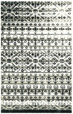 Halı banyosu ve Rug Boho tarzı, dokunmuş doku ve efektli etnik tasarım deseni.
