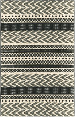 Halı banyosu ve Rug Boho tarzı, dokunmuş doku ve efektli etnik tasarım deseni.