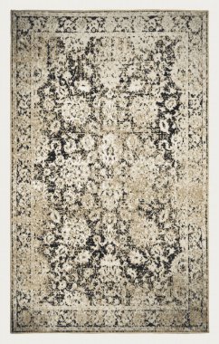 Halı banyosu ve Rug Boho tarzı, dokunmuş doku ve efektli etnik tasarım deseni.