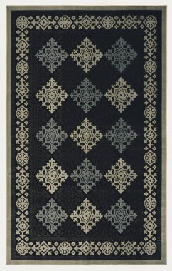 Halı banyosu ve Rug Boho tarzı, dokunmuş doku ve efektli etnik tasarım deseni.