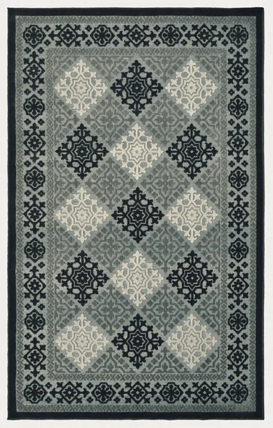 Tapis Bain Tapis Tapis Style Boho Motif Conception Ethnique Avec — Photo