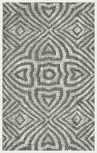 Carpet Bathmat Rug Boho Style Ethnic Design Pattern Distressed Woven — Stock Photo, Image