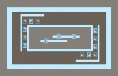 Halı banyosu ve Rug Boho tarzı, dokunmuş doku ve efektli etnik tasarım deseni.