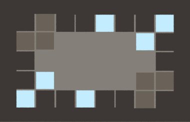 Halı banyosu ve Rug Boho tarzı, dokunmuş doku ve efektli etnik tasarım deseni.