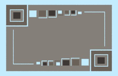 Halı banyosu ve Rug Boho tarzı, dokunmuş doku ve efektli etnik tasarım deseni.