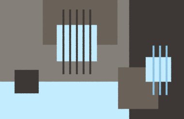 Halı banyosu ve Rug Boho tarzı, dokunmuş doku ve efektli etnik tasarım deseni.