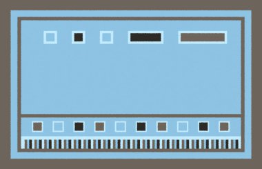 Halı banyosu ve Rug Boho tarzı, dokunmuş doku ve efektli etnik tasarım deseni.