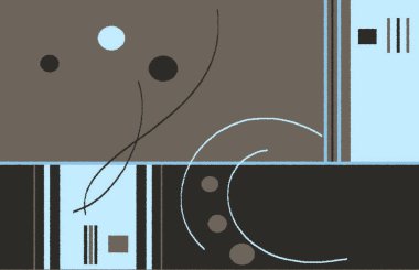 Halı banyosu ve Rug Boho tarzı, dokunmuş doku ve efektli etnik tasarım deseni.