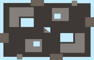 Halı banyosu ve Rug Boho tarzı, dokunmuş doku ve efektli etnik tasarım deseni.