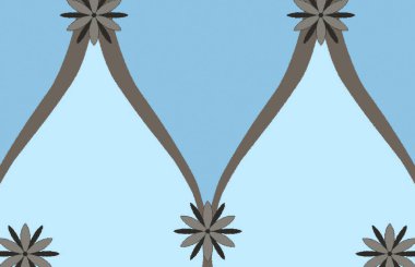 Halı banyosu ve Rug Boho tarzı, dokunmuş doku ve efektli etnik tasarım deseni.