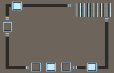 Halı banyosu ve Rug Boho tarzı, dokunmuş doku ve efektli etnik tasarım deseni.