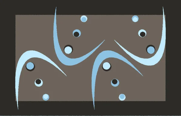 Ковровое Покрытие Ванны Ковра Бохо Стиль Этнического Дизайна Проблемной Текстурой — стоковое фото