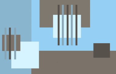 Halı banyosu ve Rug Boho tarzı, dokunmuş doku ve efektli etnik tasarım deseni.