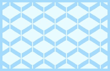 Halı banyosu ve Rug Boho tarzı, dokunmuş doku ve efektli etnik tasarım deseni.