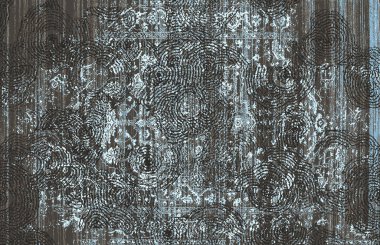 Halı banyosu ve Rug Boho tarzı, dokunmuş doku ve efektli etnik tasarım deseni.