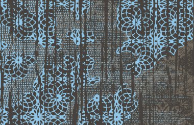 Halı banyosu ve Rug Boho tarzı, dokunmuş doku ve efektli etnik tasarım deseni.