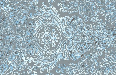 Halı banyosu ve Rug Boho tarzı, dokunmuş doku ve efektli etnik tasarım deseni.