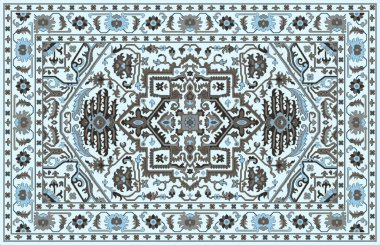 Halı banyosu ve Rug Boho tarzı, dokunmuş doku ve efektli etnik tasarım deseni.