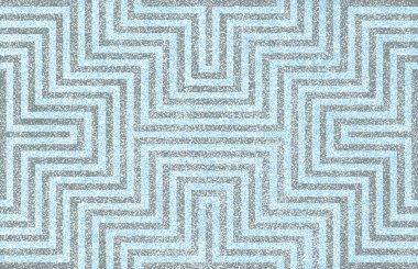 Halı banyosu ve Rug Boho tarzı, dokunmuş doku ve efektli etnik tasarım deseni.