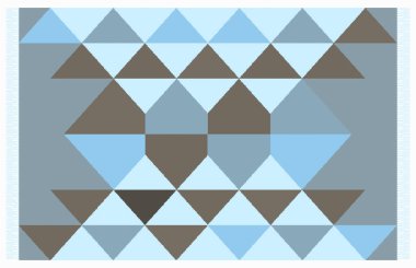 Halı banyosu ve Rug Boho tarzı, dokunmuş doku ve efektli etnik tasarım deseni.