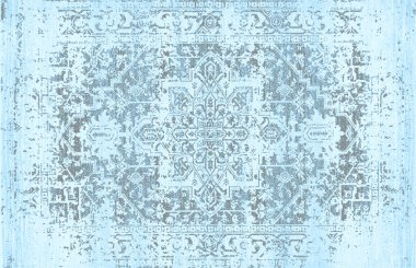 Halı banyosu ve Rug Boho tarzı, dokunmuş doku ve efektli etnik tasarım deseni.